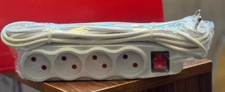 پریز سیار 3خانه با کابل 3متری
